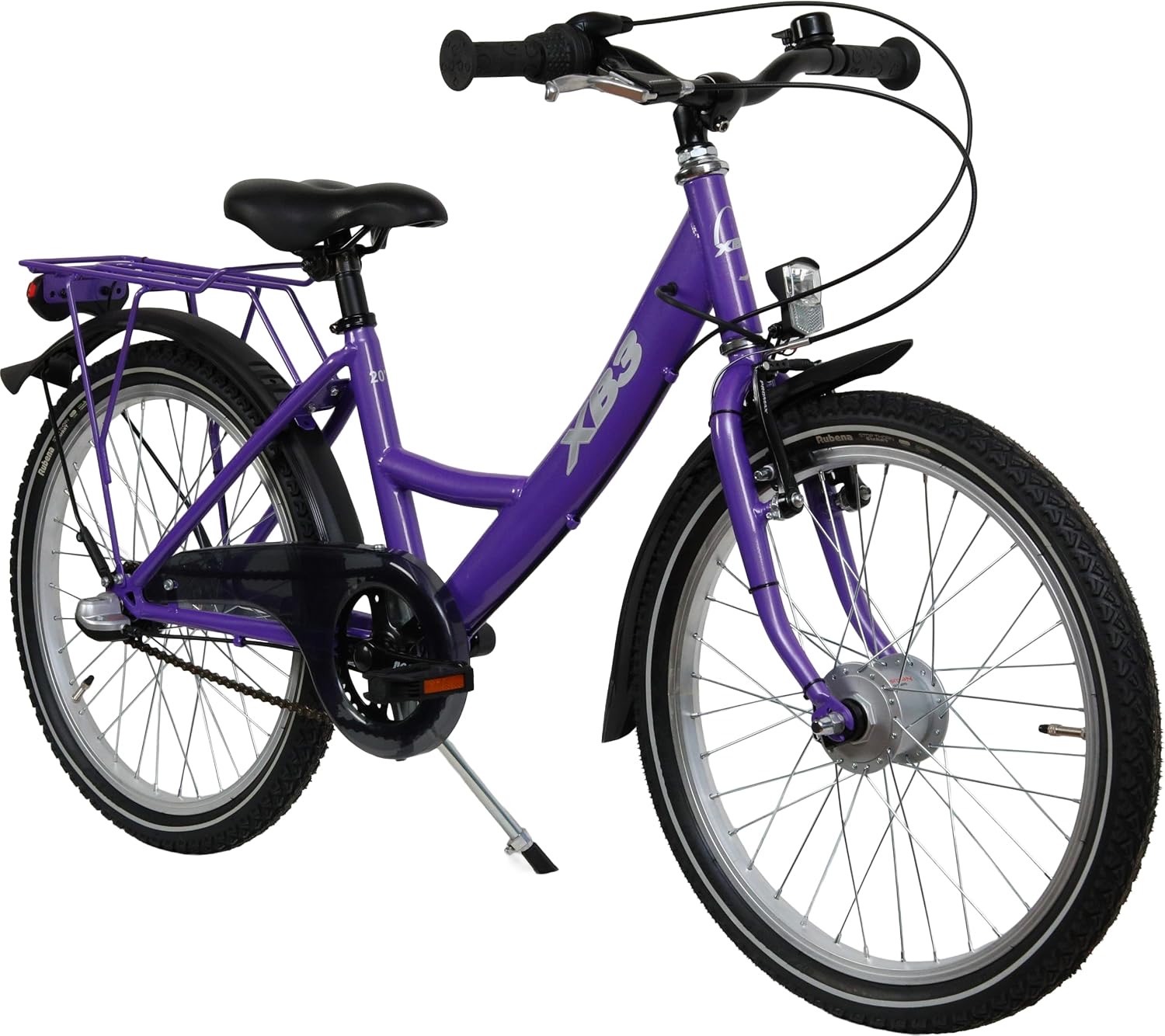 XB3 XB3 Kinderfahrrad 20 Zoll Nexus 3-Gang Rücktritt StVZO Lila