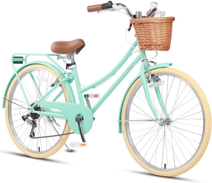 Glerc Missy 26 Zoll Mintgrün – Testsieger Mädchenfahrrad 26 Zoll