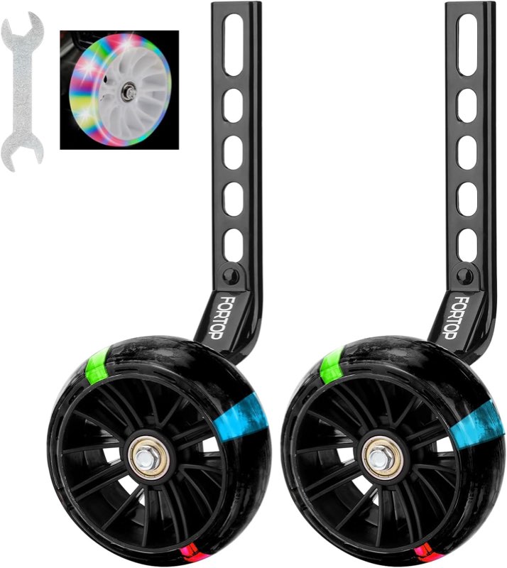FORTOP extra breite Stützräder 12–20 Zoll