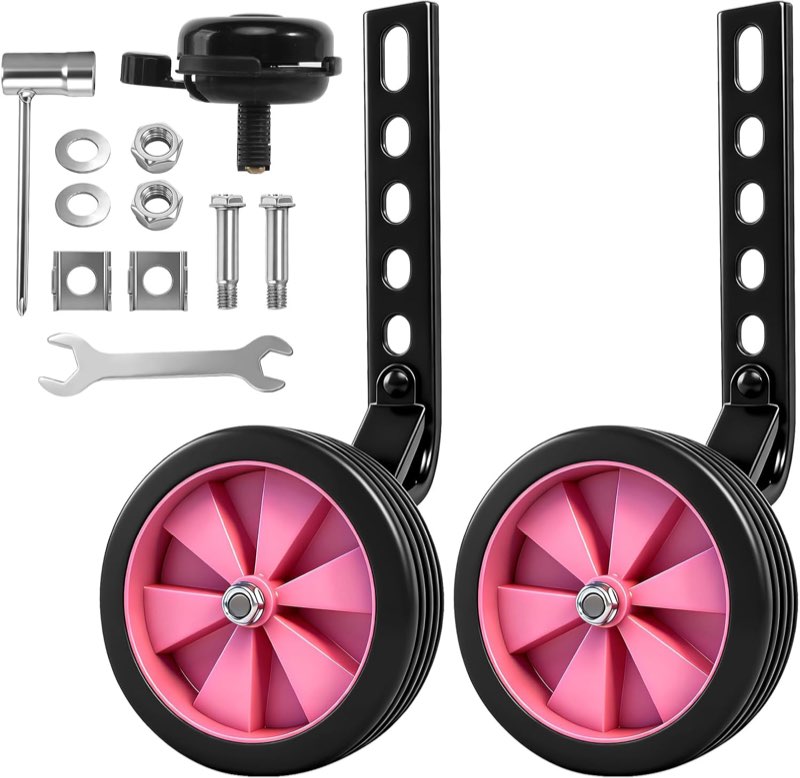 DELAESI DELAESI Stützräder 12–20 Zoll Rosa