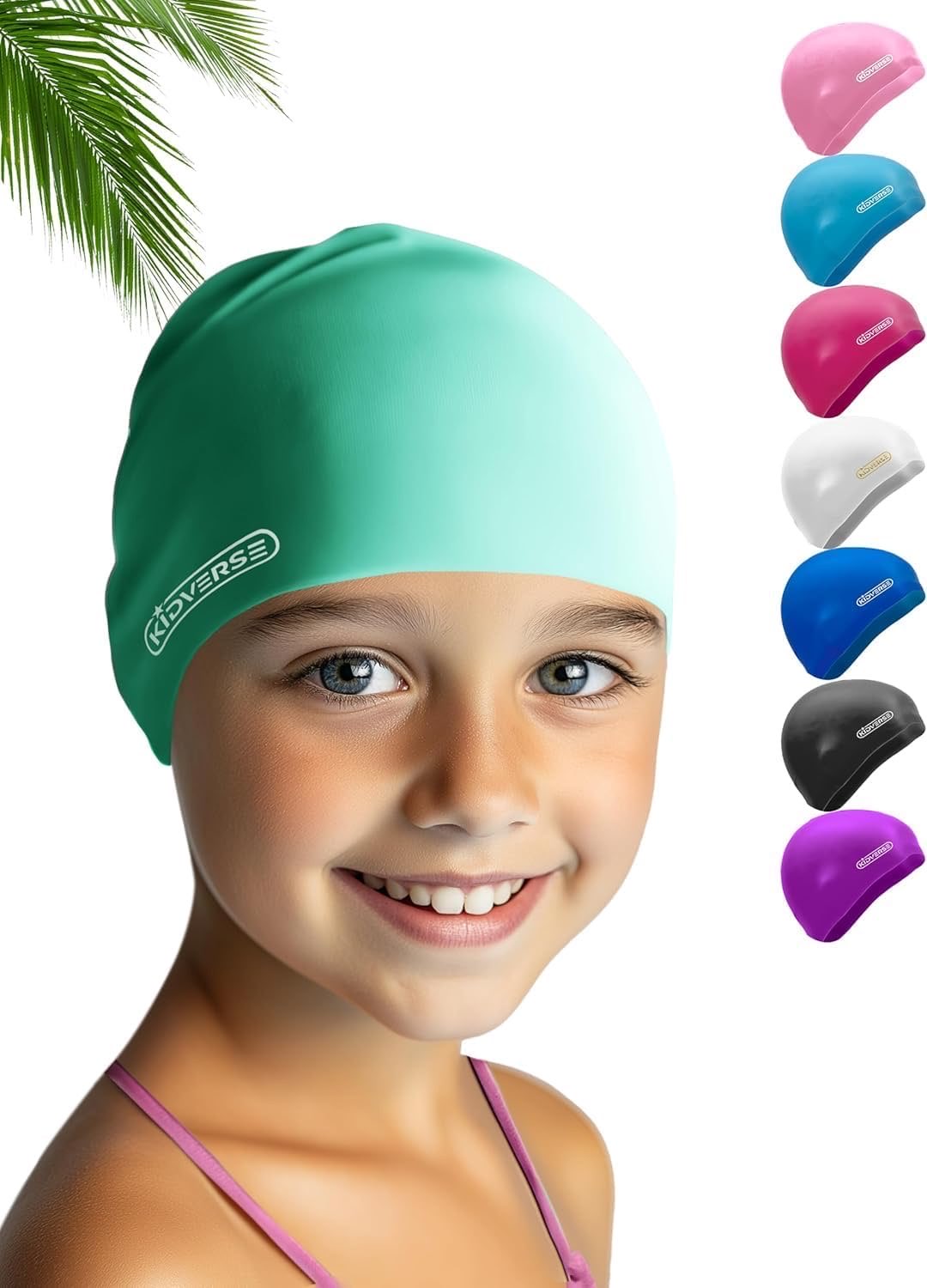 KIDVERSE Silikon-Badekappe
