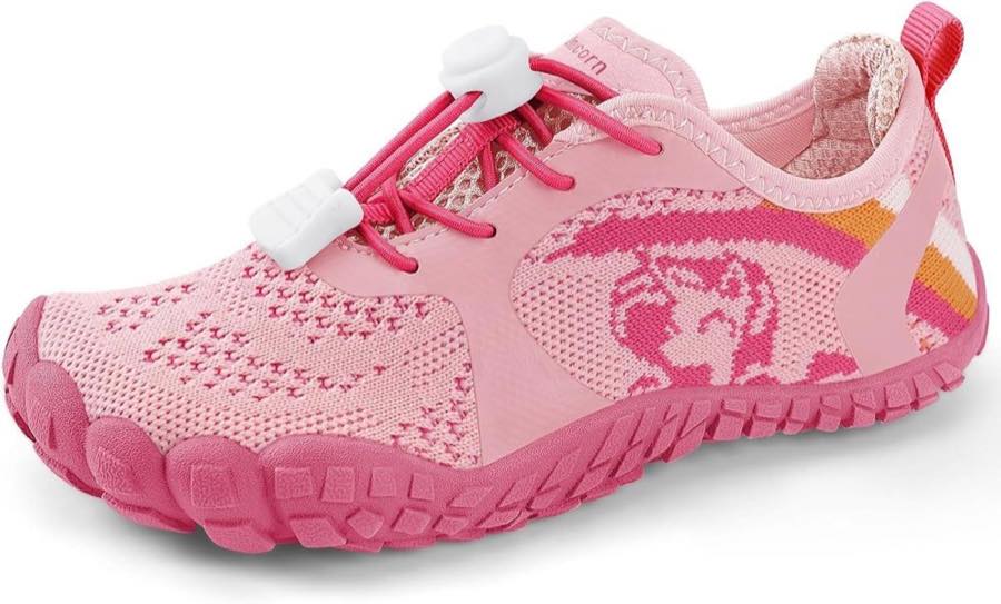 IceUnicorn Barfussschuhe Kinder Hausschuhe Jungen Wanderschuhe Laufschuhe