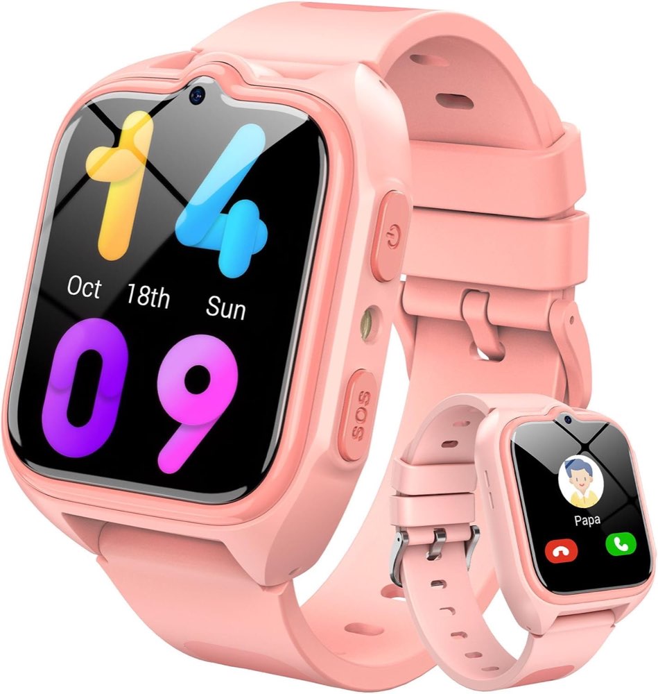 Blackview Smartwatch Kinder 4G (Pfirsichrosa)