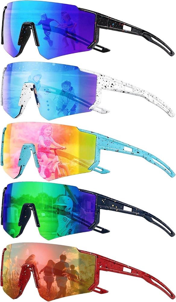 Sportbrille Kinder 5er-Set