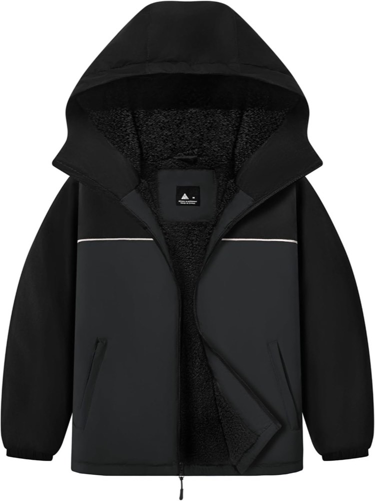 SwissWell Kapuzen-Fleecejacke leicht