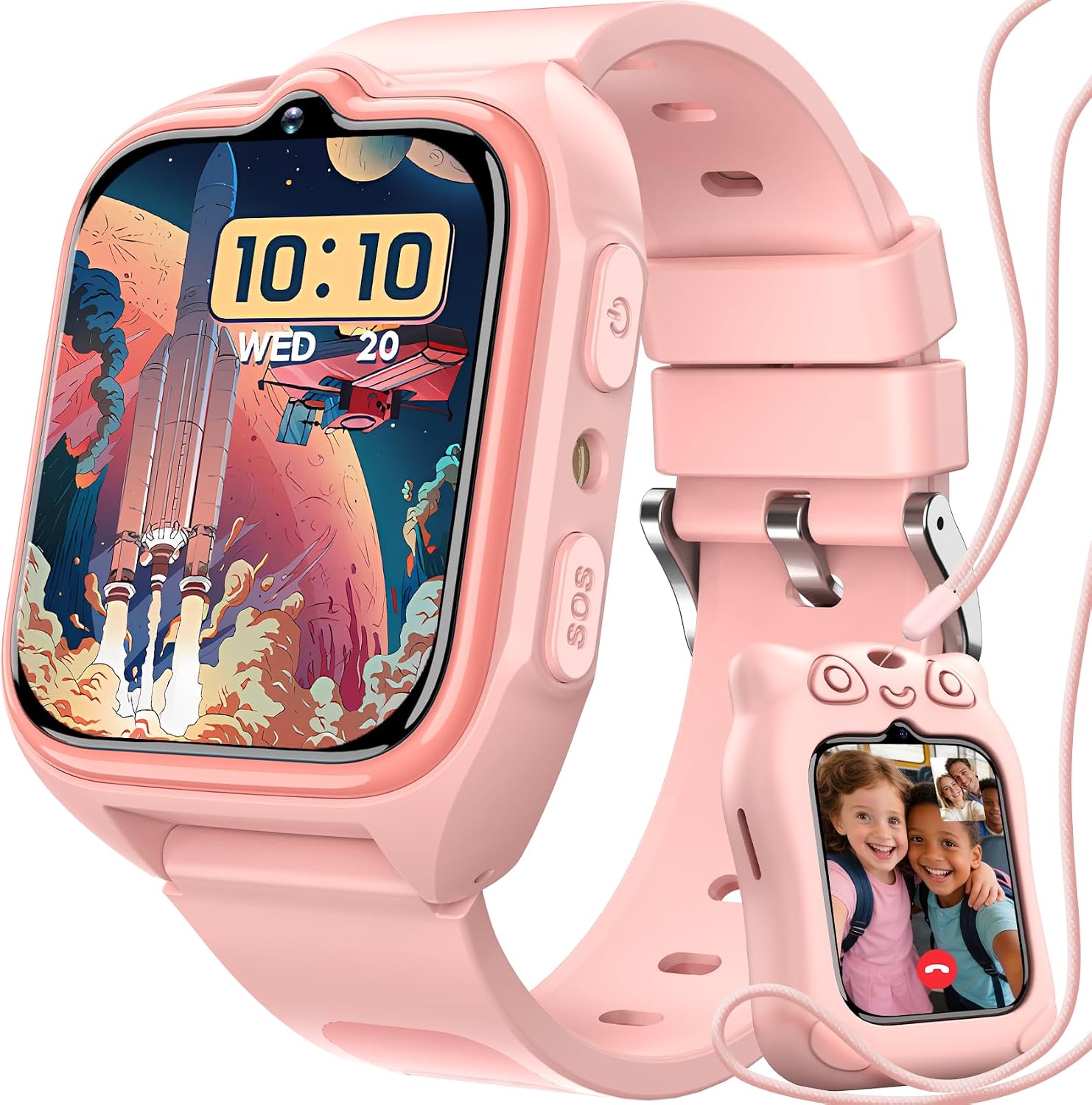 Blackview 4G-Kinderuhr Rosa