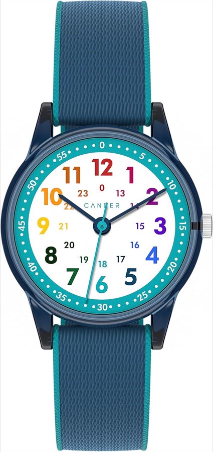Cander Berlin MNA 0130 K Lernuhr (Blau)