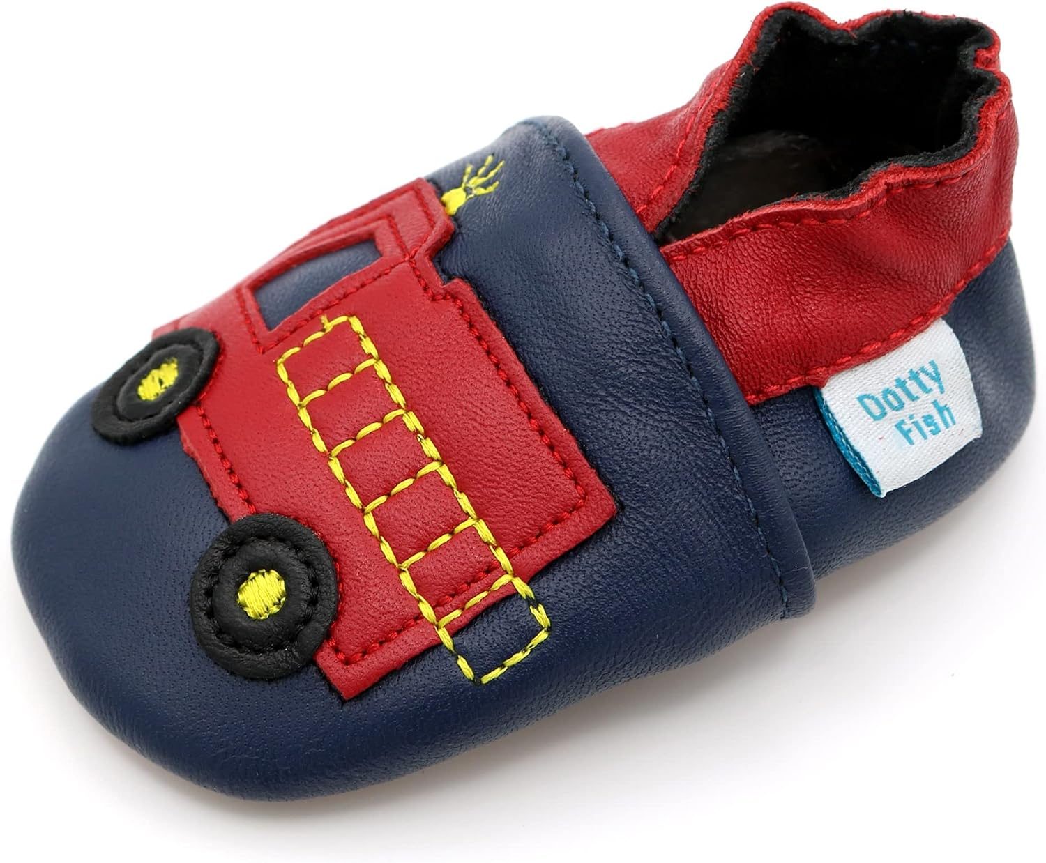 Dotty Fish Krabbelschuhe Jungen