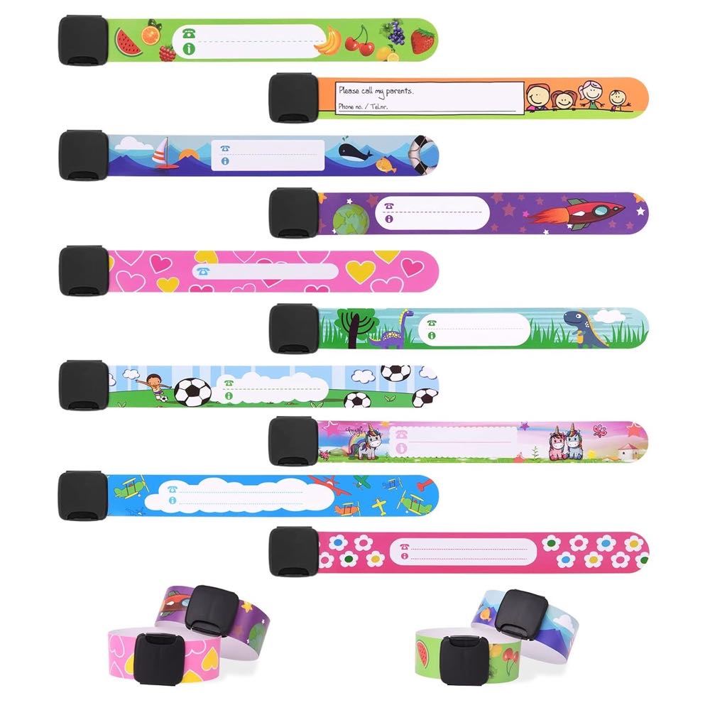 Vicloon Notfall-Armband 10er-Set