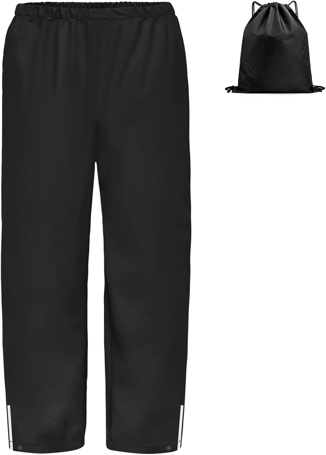 Leichte Regenlatzhose mit Beutel