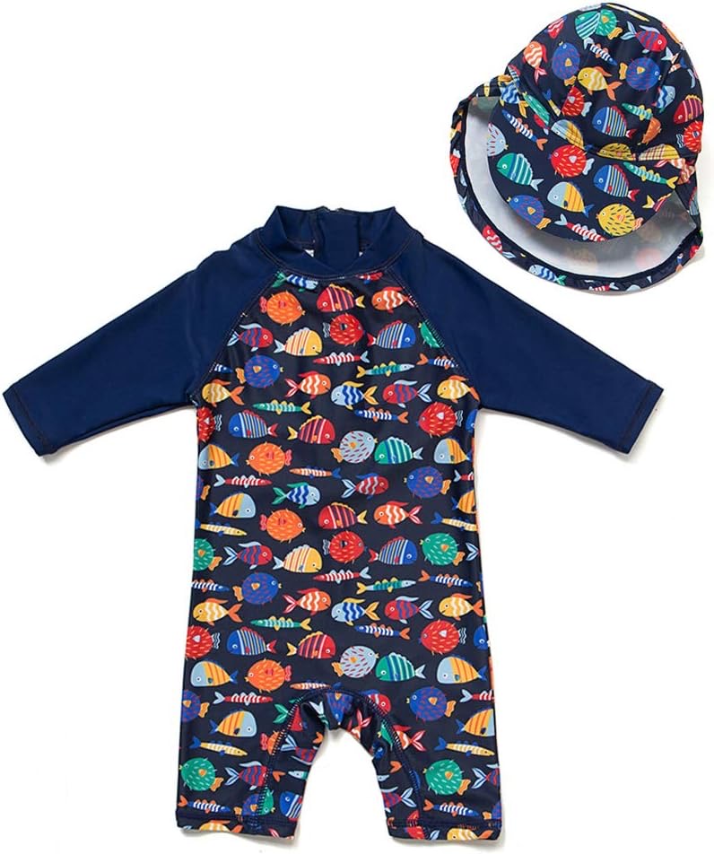 upandfast upandfast Baby-Badeanzug mit Hut