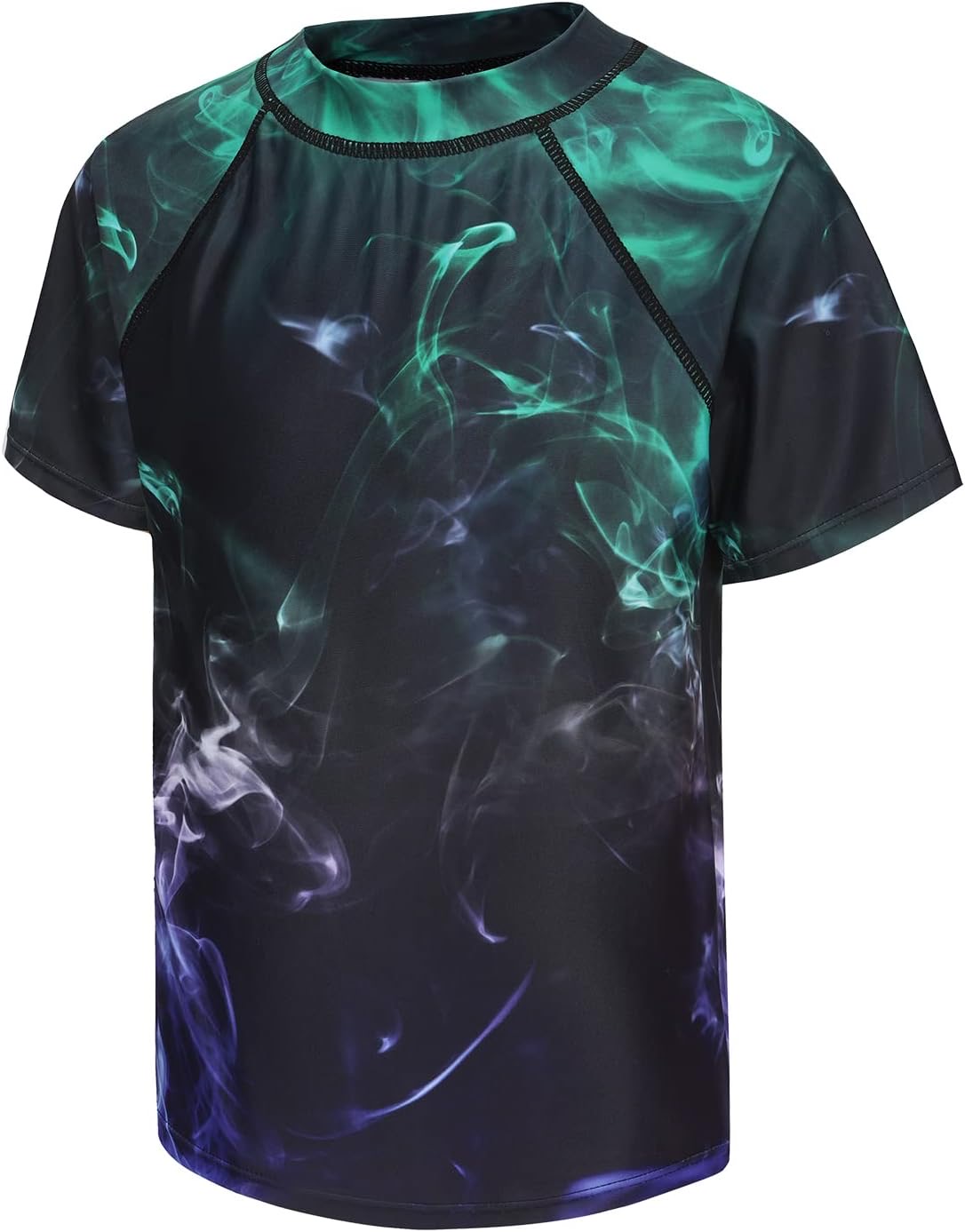 Aisyee UV Shirt Kinder Badeshirt Jungen Schwimmshirt 98 164/3-16 Jahre
