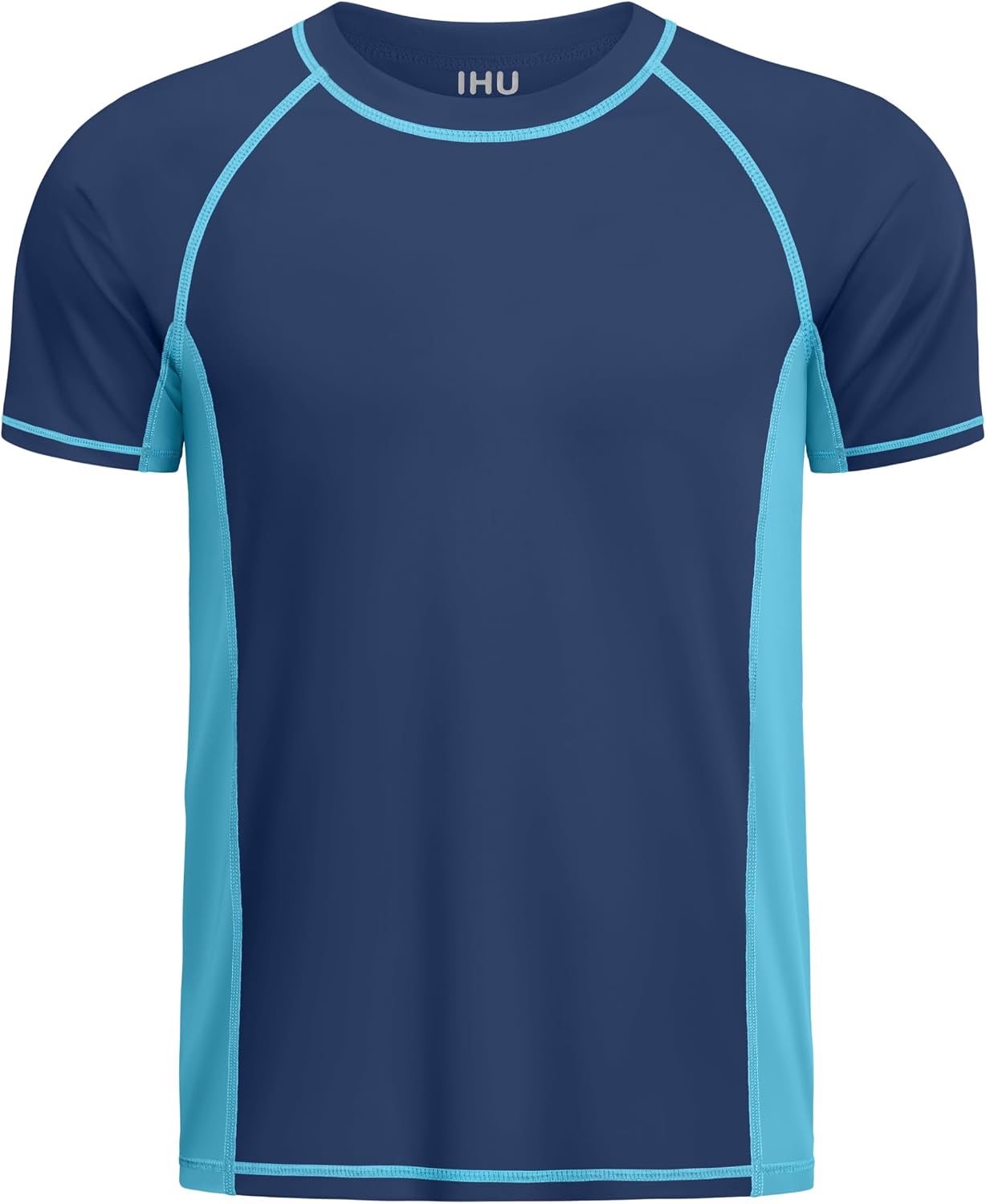 IHU Jungen UV Shirt Kinder UPF 50+ Sonnenschutz Schnelltrocknend Badeshirt