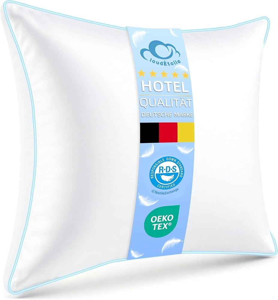 CloudÉtoile Hybrid-Daunenkissen 80x80