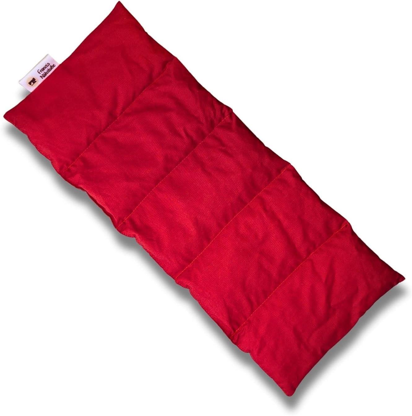 Franzis Nähstube Franzis Nähstube Dinkelkissen 50×20 Rot