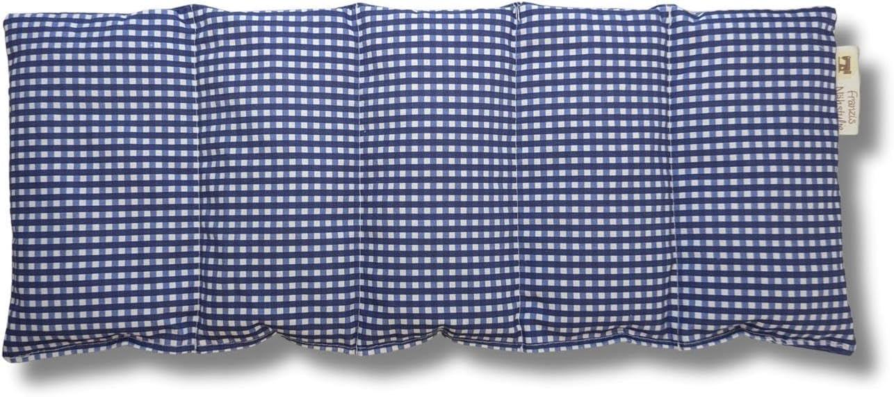 Franzis Nähstube Franzis Nähstube Dinkelkissen 50×20 Karo Blau