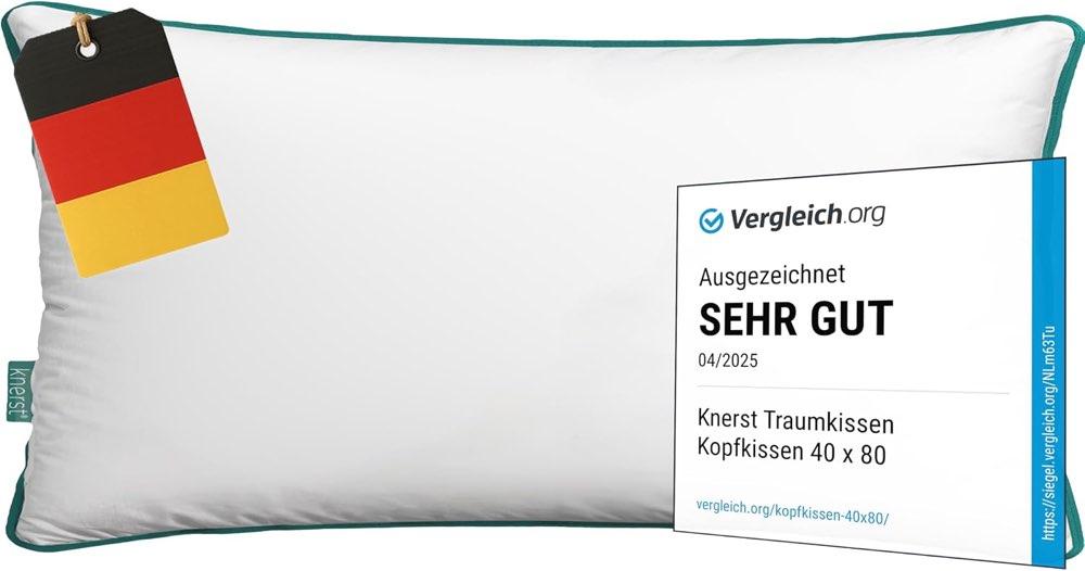 KNERST KNERST Kopfkissen 40x80 - Produktbild