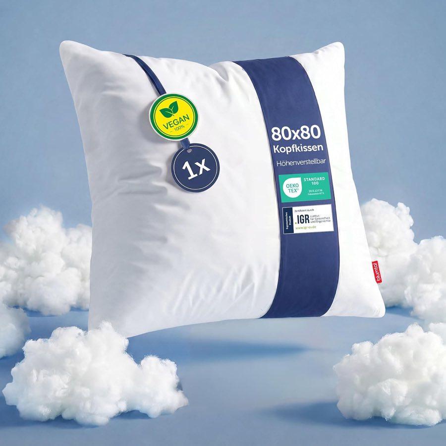Blumtal PillowUno Kopfkissen 80x80