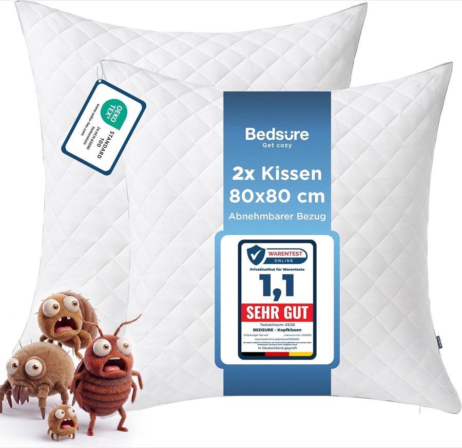 BEDSURE BEDSURE Kopfkissen 80x80 - Produktbild