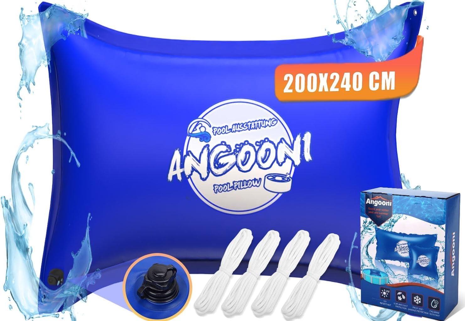 Angooni Angooni Poolkissen Winter 200×240 cm