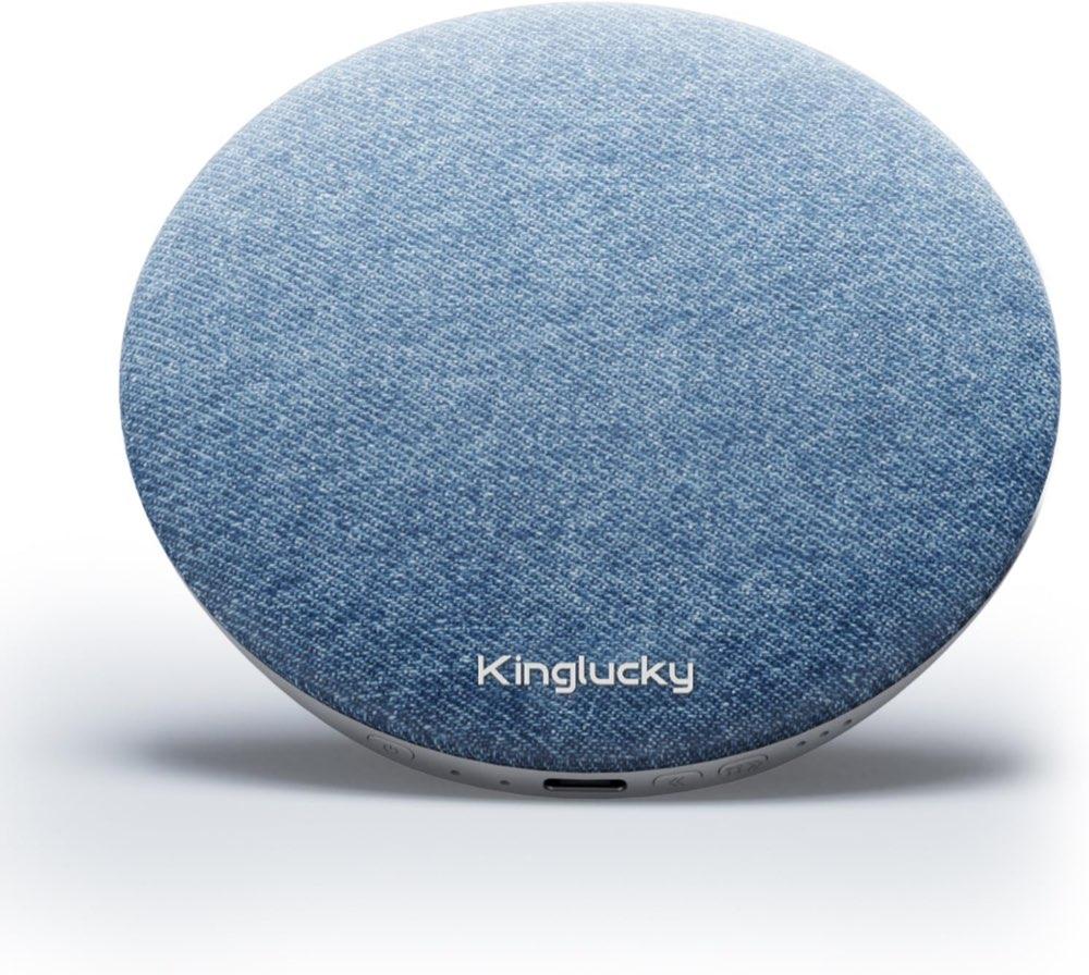 Kinglucky Kinglucky X50 Kissenlautsprecher Bluetooth, Blau