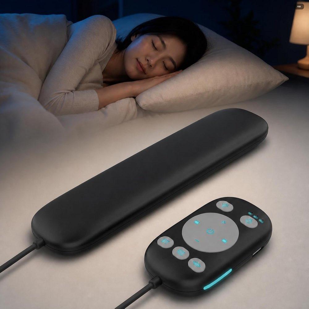 SOYAA Kissen-Lautsprecher Bluetooth mit weißem Rauschen und Timer