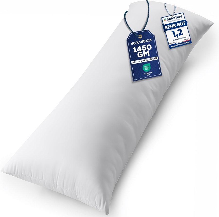 Utopia Bedding Utopia Bedding Körperkissen 40×145 cm