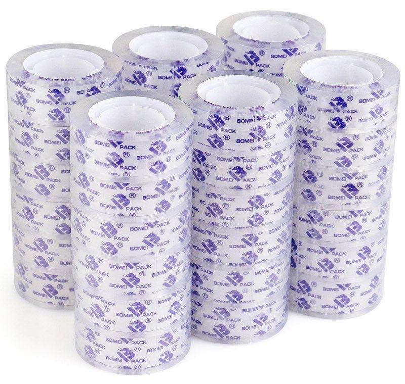 BOMEI PACK Transparentband 18 mm, 36 Rollen