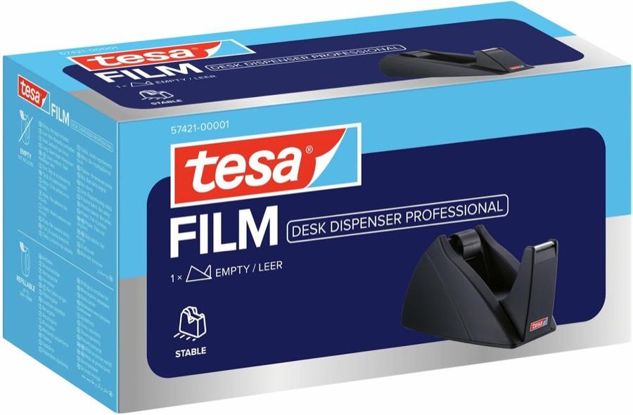 tesa Easy Cut Tischabroller schwarz