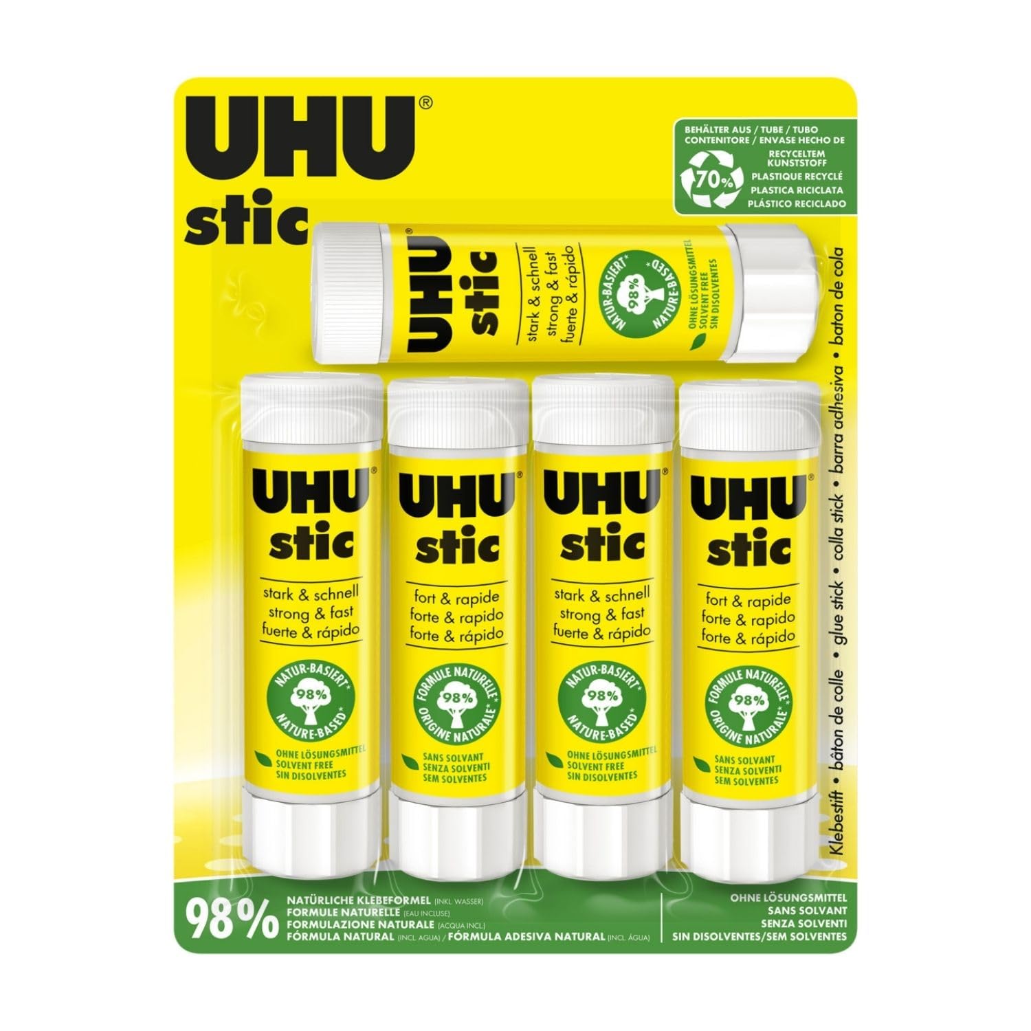 UHU UHU stic, 5 × 40 g