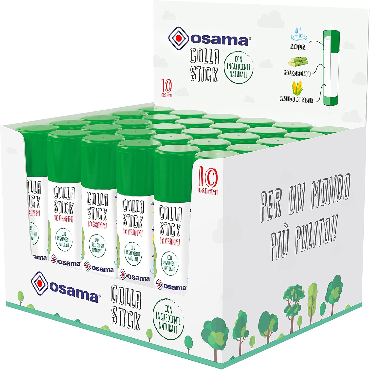 Osama Klebestift, 30 × 10 g