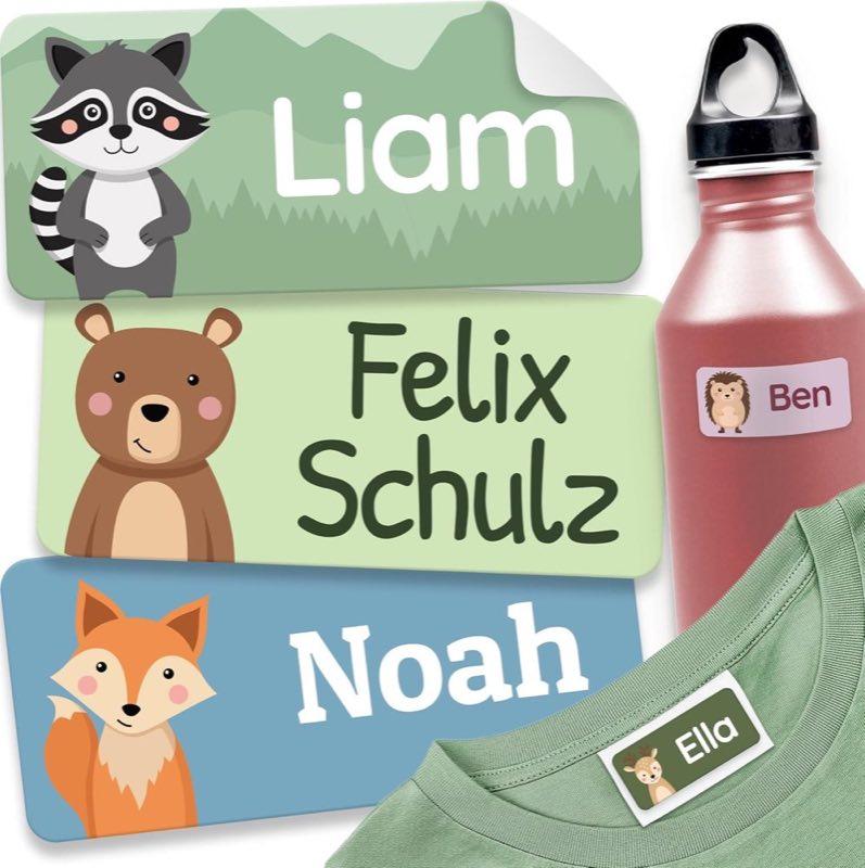 Namensaufkleber Kleidung Testsieger
