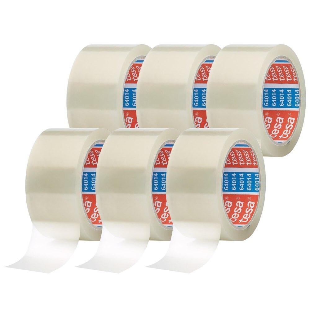 tesa 64014 Transparent, 6 Rollen