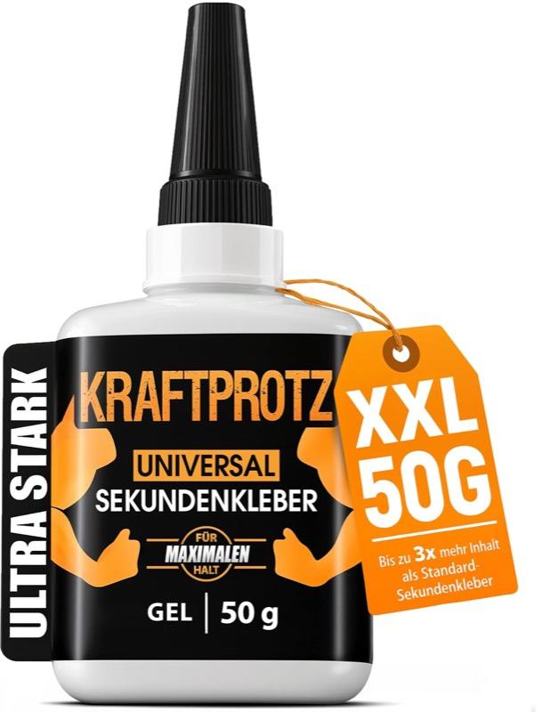 KRAFTPROTZ KRAFTPROTZ Sekundenkleber Gel, 50 g