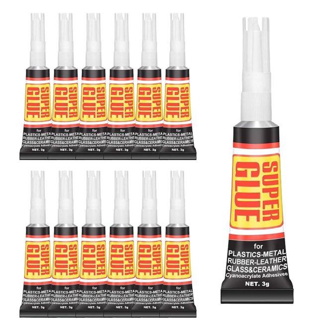 Tenacore Sekundenkleber flüssig, 12 × 3 g