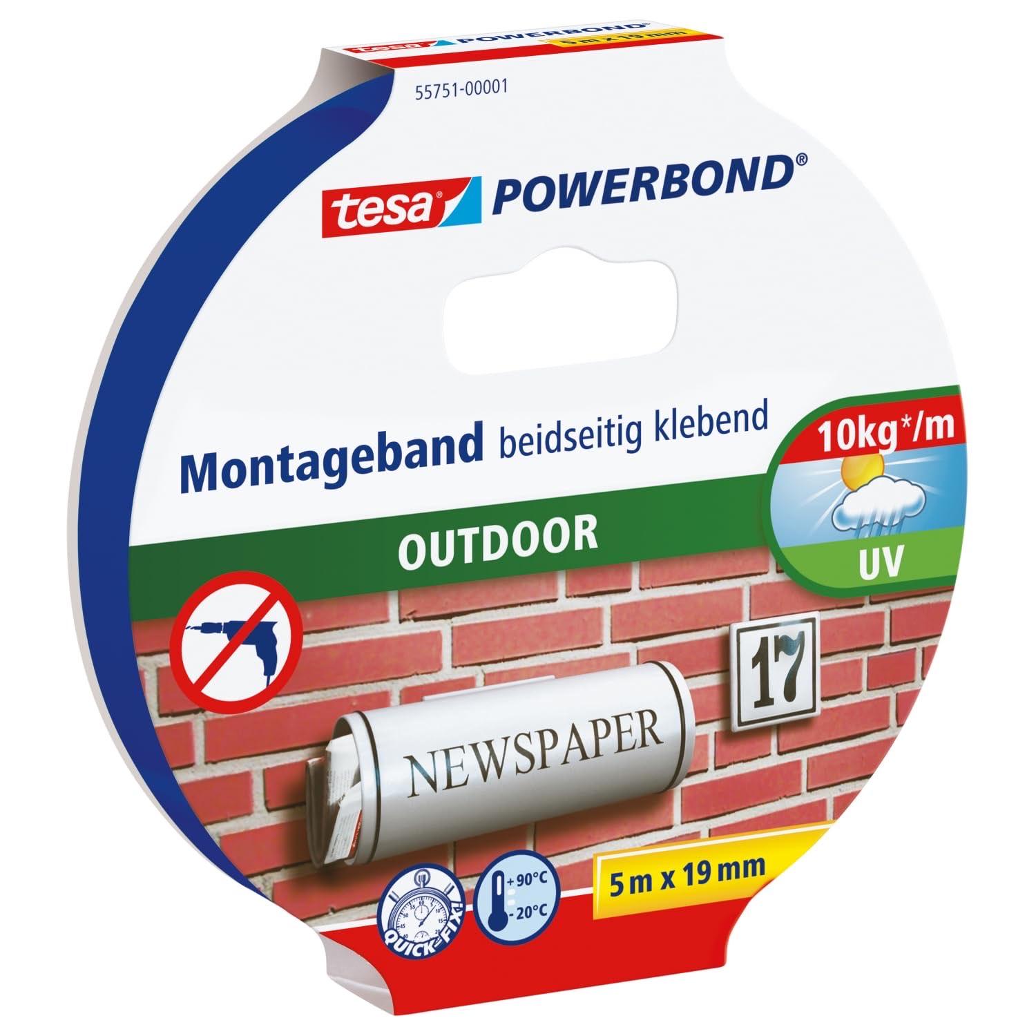 tesa tesa Powerbond Outdoor, 5 m - Produktbild