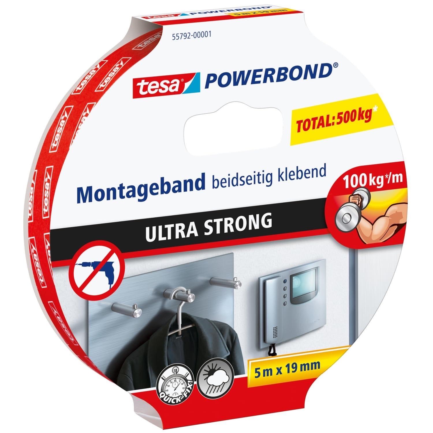 tesa tesa Powerbond Ultra Strong, 5 m - Produktbild