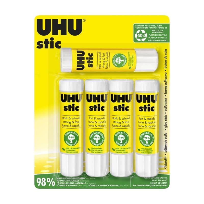 UHU UHU stic, 5 × 21 g - Produktbild