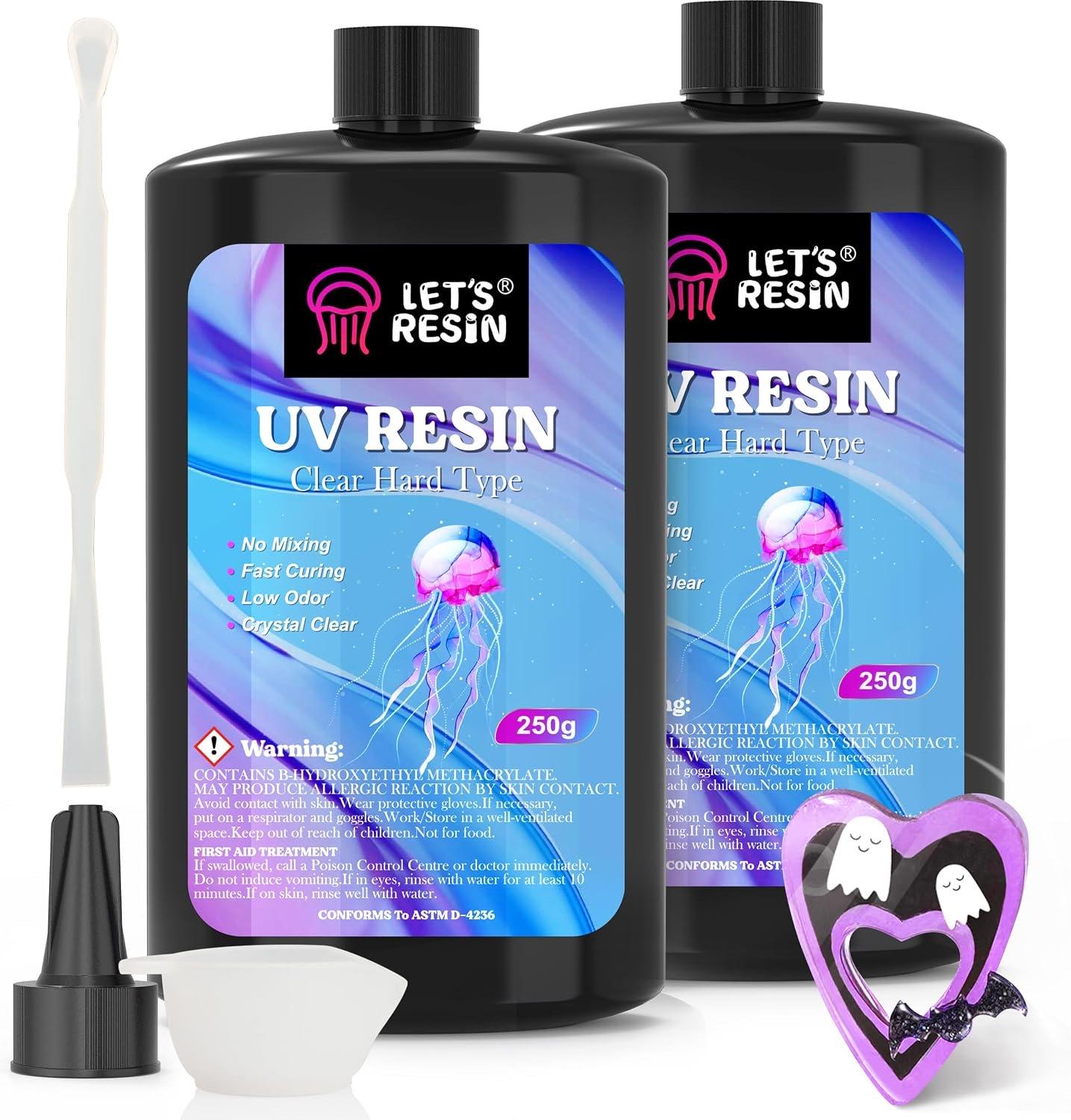 LET'S RESIN LET'S RESIN UV-Harz 500 g