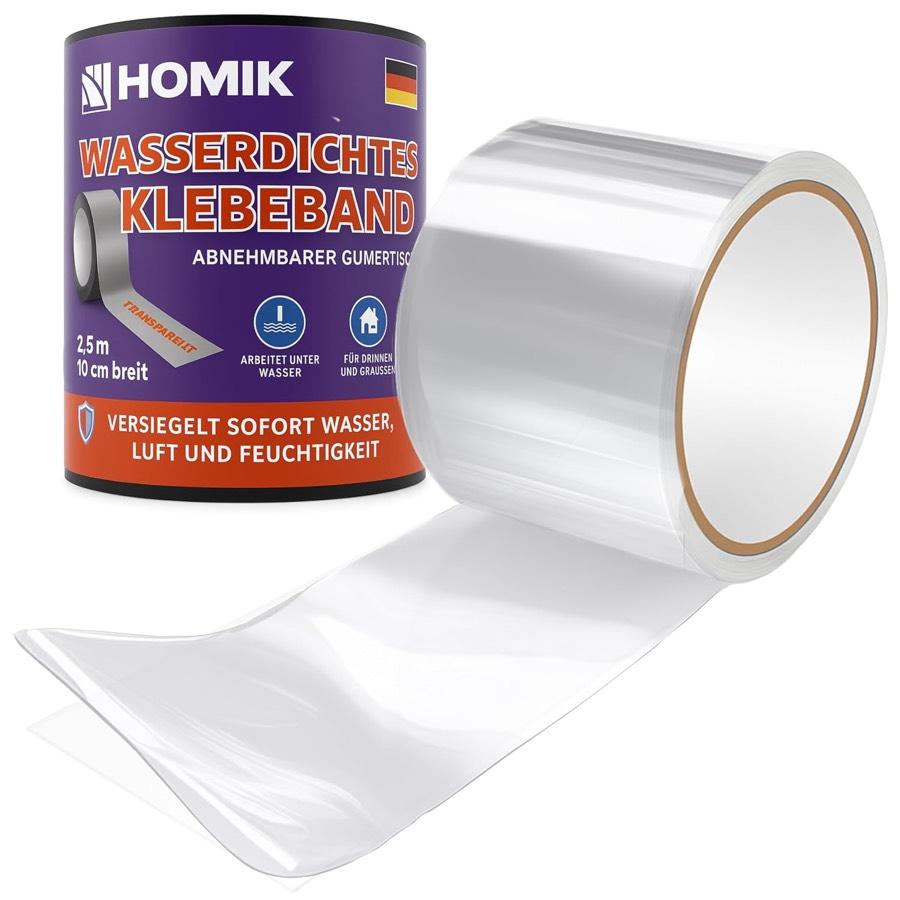 HOMIK HOMIK Transparent, 10 cm × 2,5 m - Produktbild
