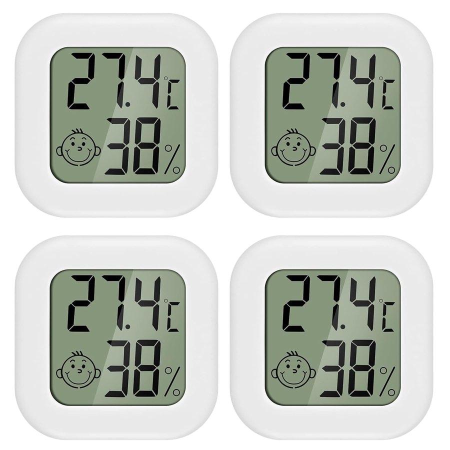 PAIRIER Mini Thermo-Hygrometer 4er