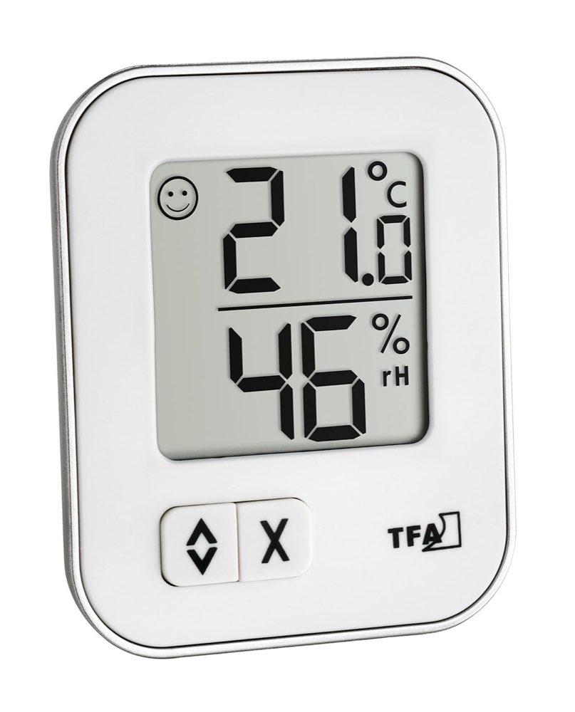 TFA Moxx Thermo-Hygrometer weiß