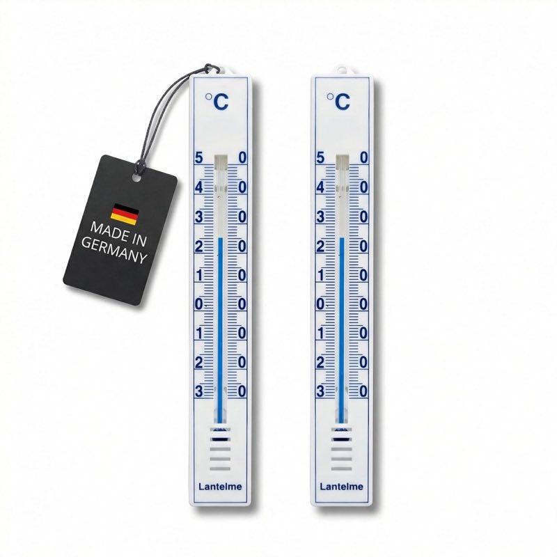 Lantelme 2er Gartenthermometer Set
