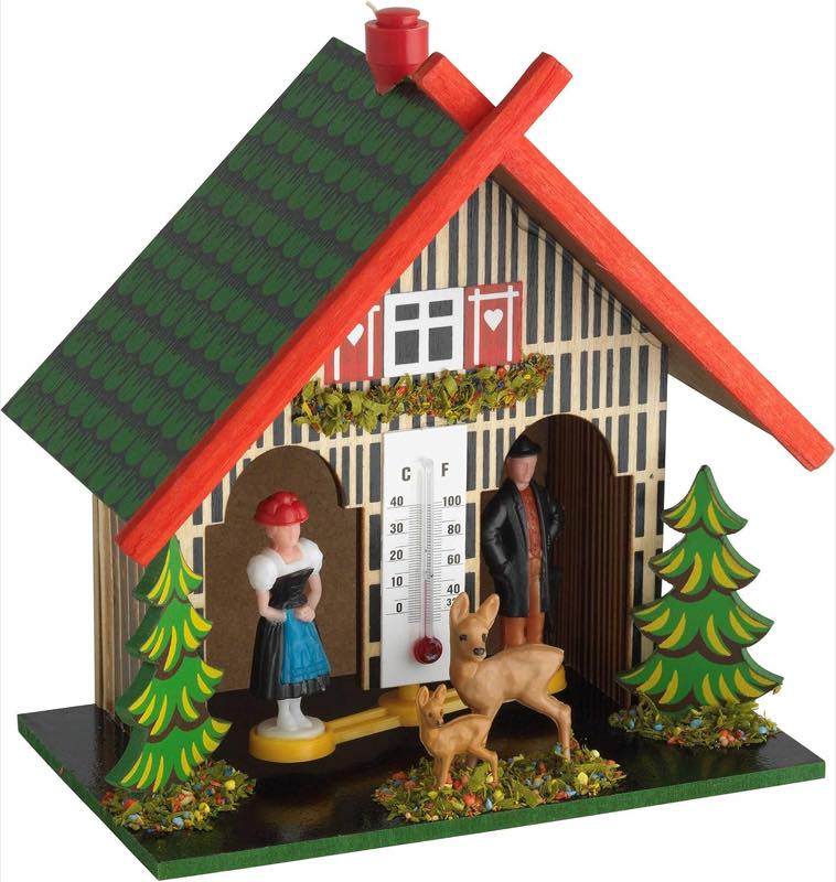 TFA 48.1501 Holz Wetterhäuschen