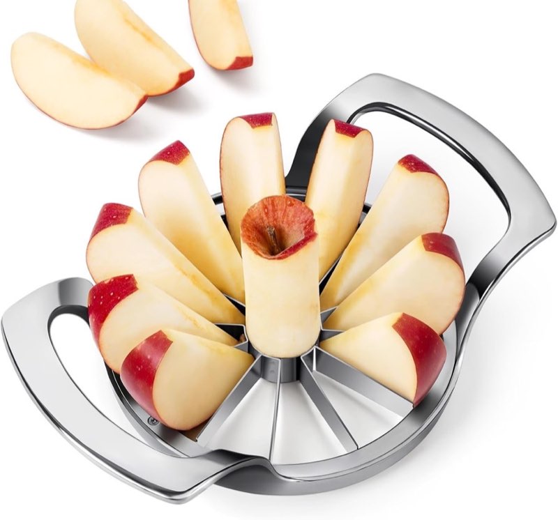 SAVORLIVING Extra großer Apfelspalter 12 Klingen