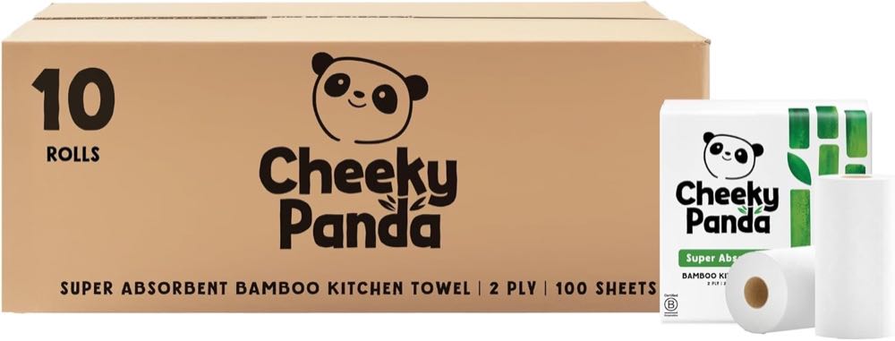 The Cheeky Panda Küchenrolle Bambus Großpackung