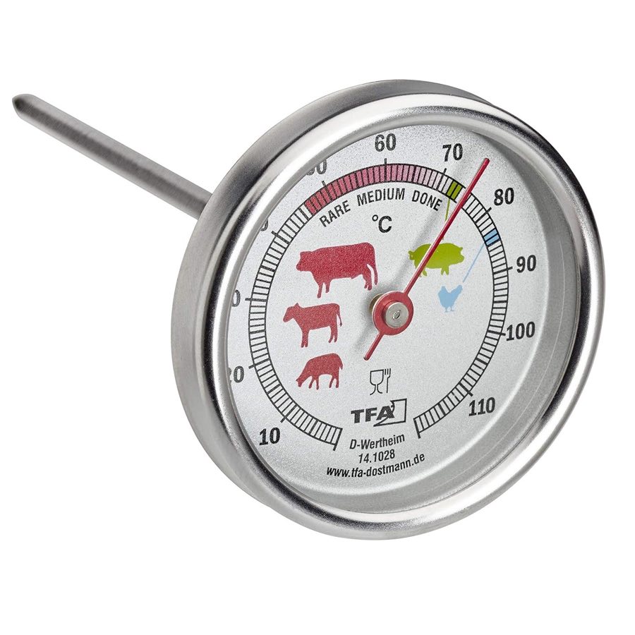 TFA Dostmann 14.1028 Analoges Bratenthermometer