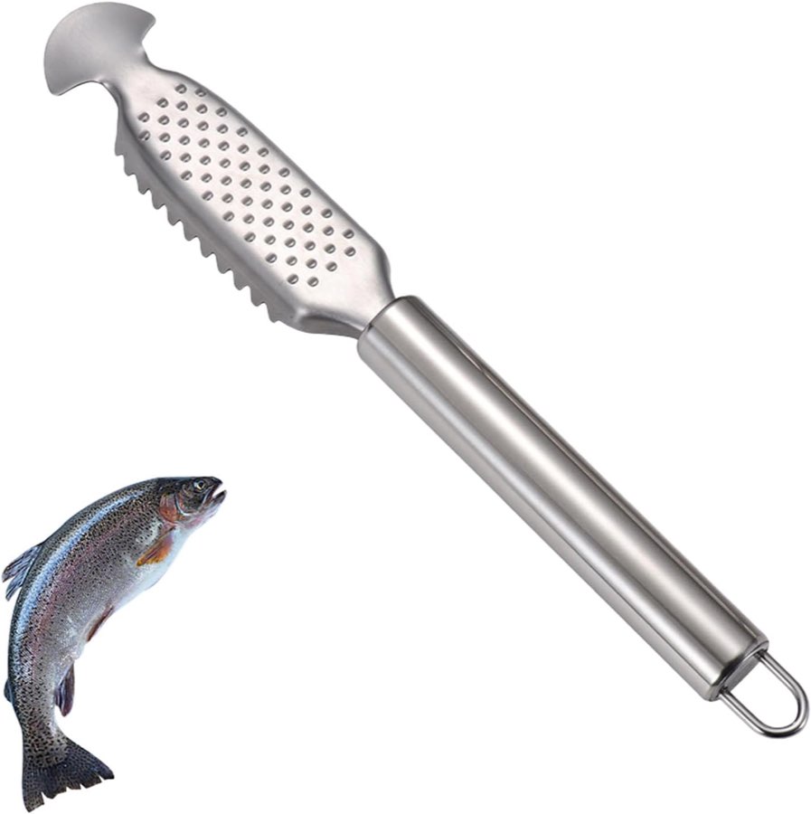 3-in-1 Fischschupper mit Entgrater