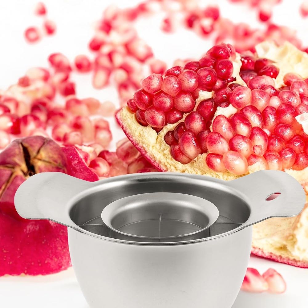 BESTonZON Granatapfel-Schäl-Set Edelstahl