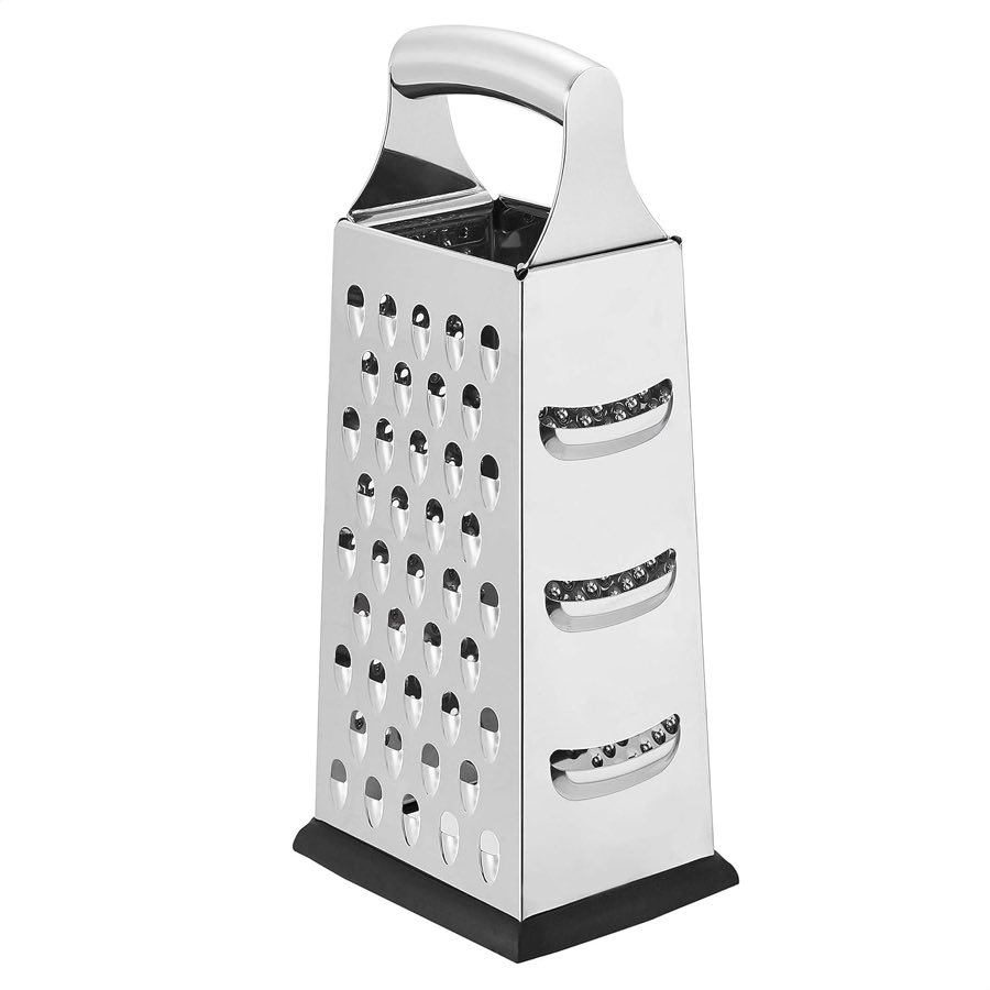 Amazon Basics Amazon Basics Edelstahl-Quadratreibe